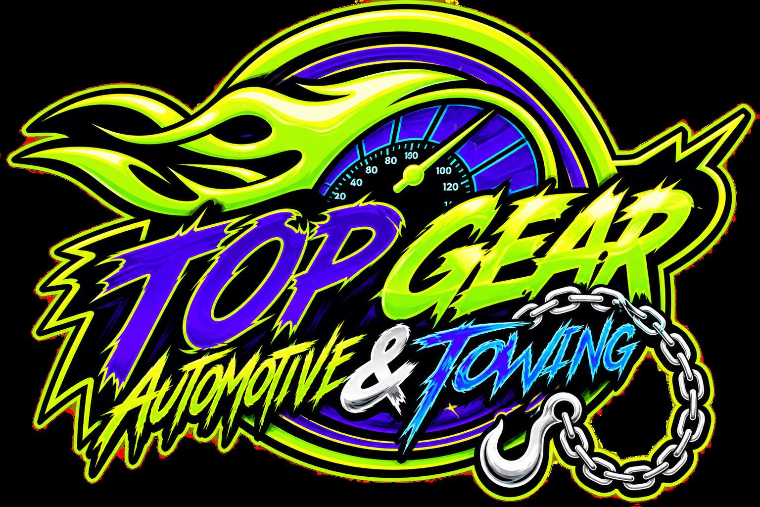 Top Gear Automotive & Towing logo